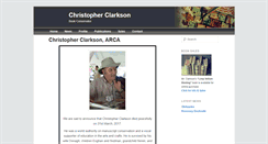 Desktop Screenshot of clarksonconservation.com